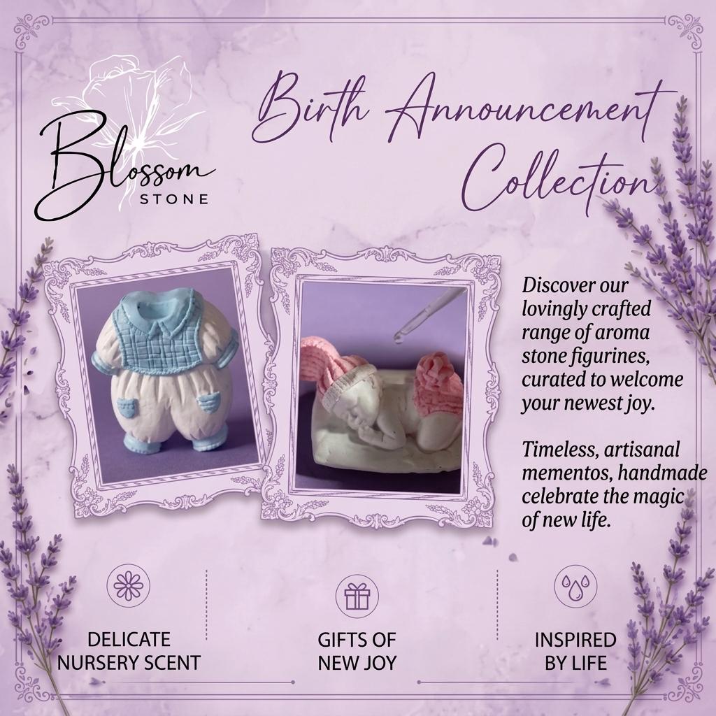 Birth Announcement Stones