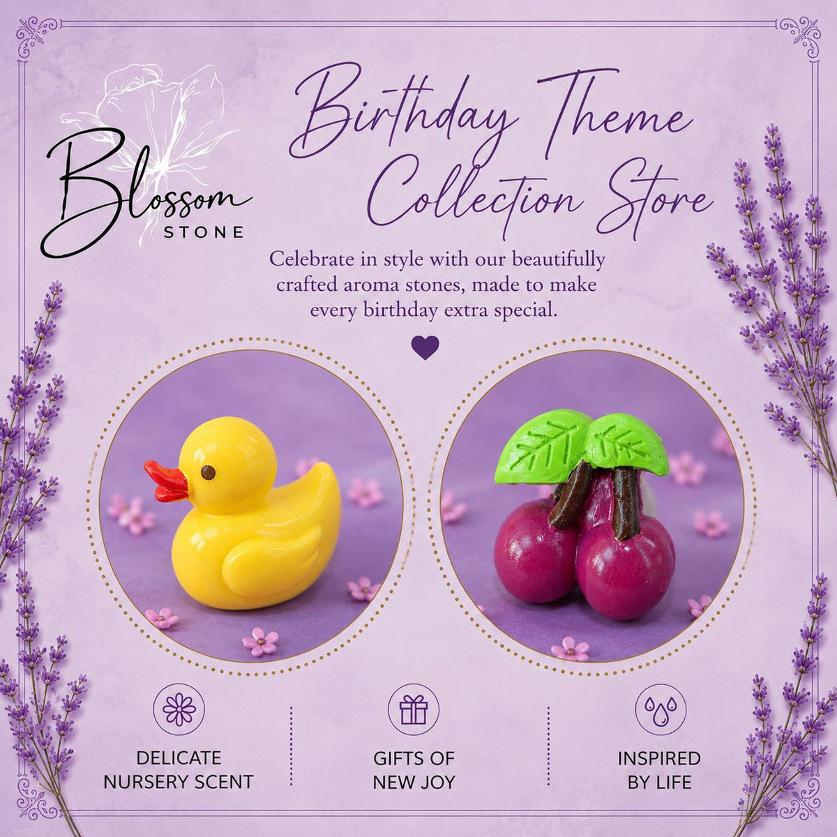 Birthday Theme Stones