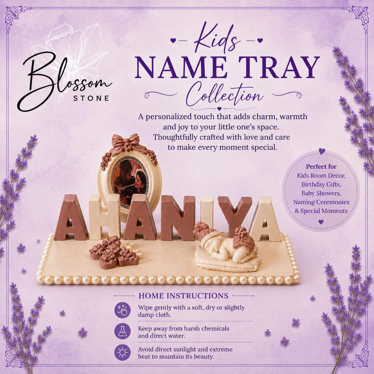 Kids Name Trays