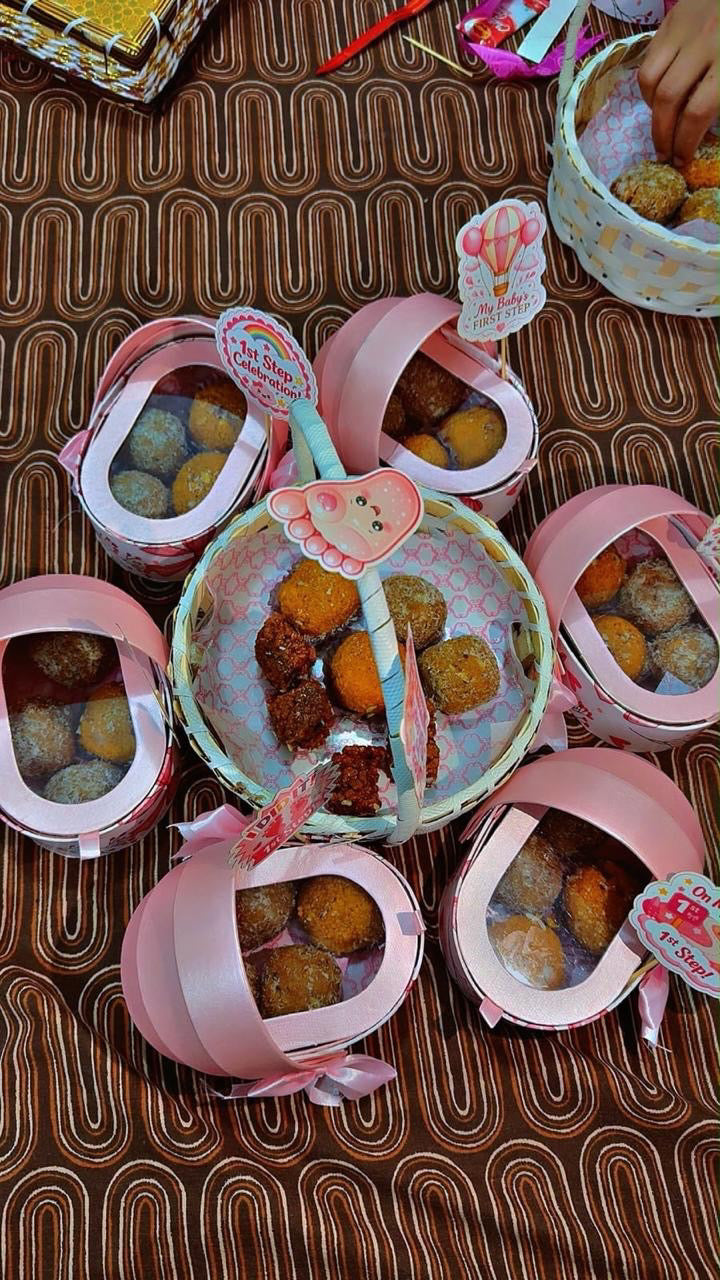 Cradle Sweet Boxes (20 Pcs)