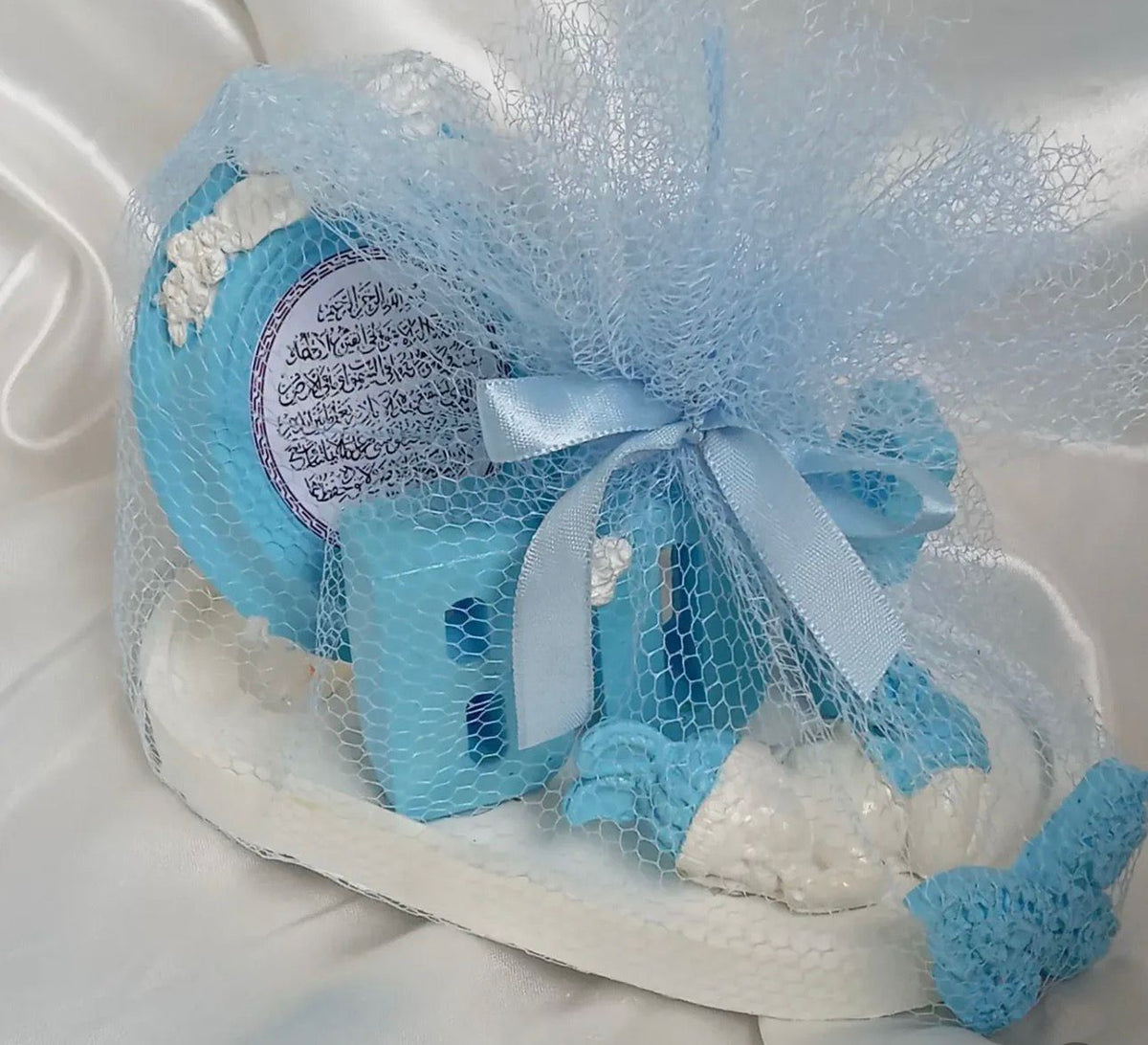 Gender Reveal Tray Boy