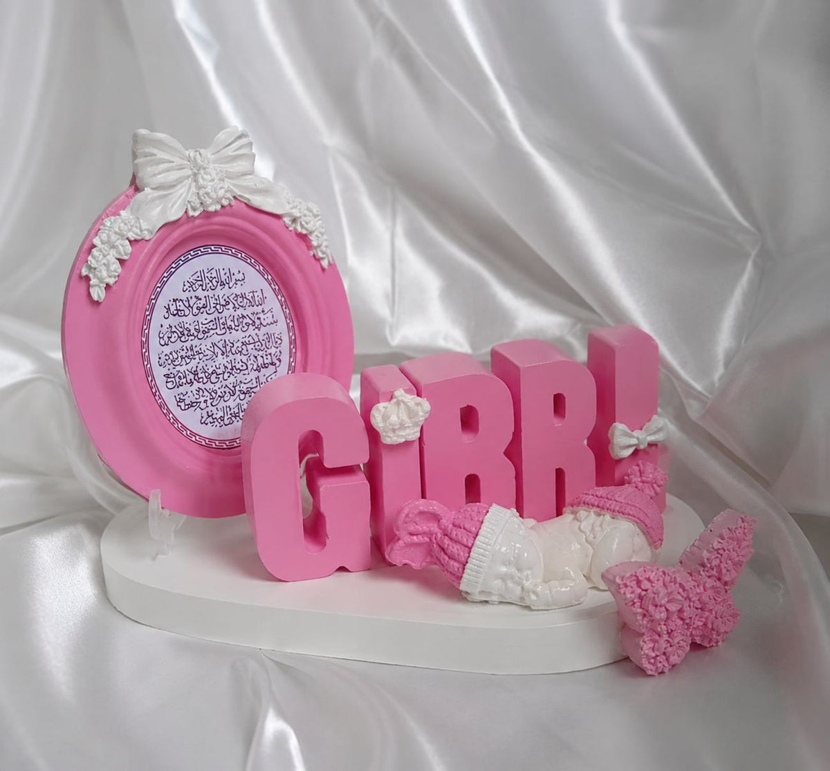 Gender Reveal Tray Girl