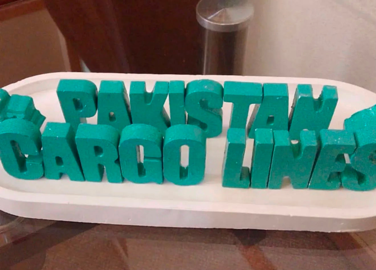 Pakistan Cargo Lines Name Tray
