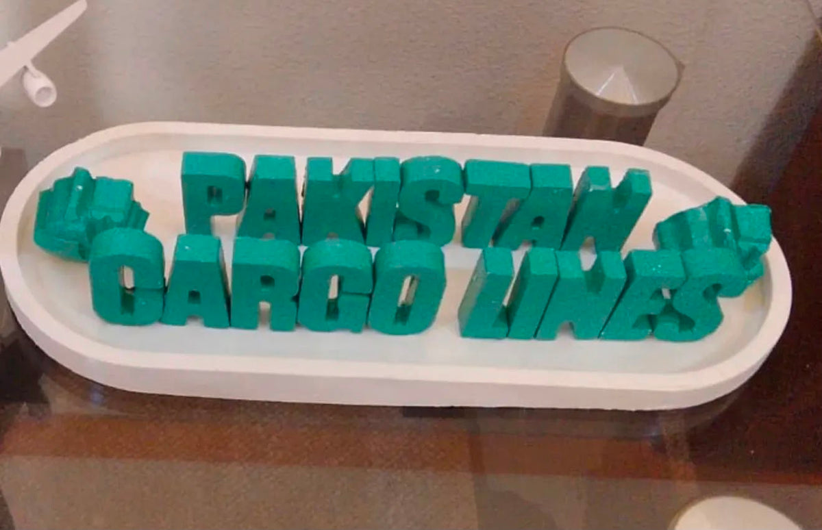 Pakistan Cargo Lines Name Tray