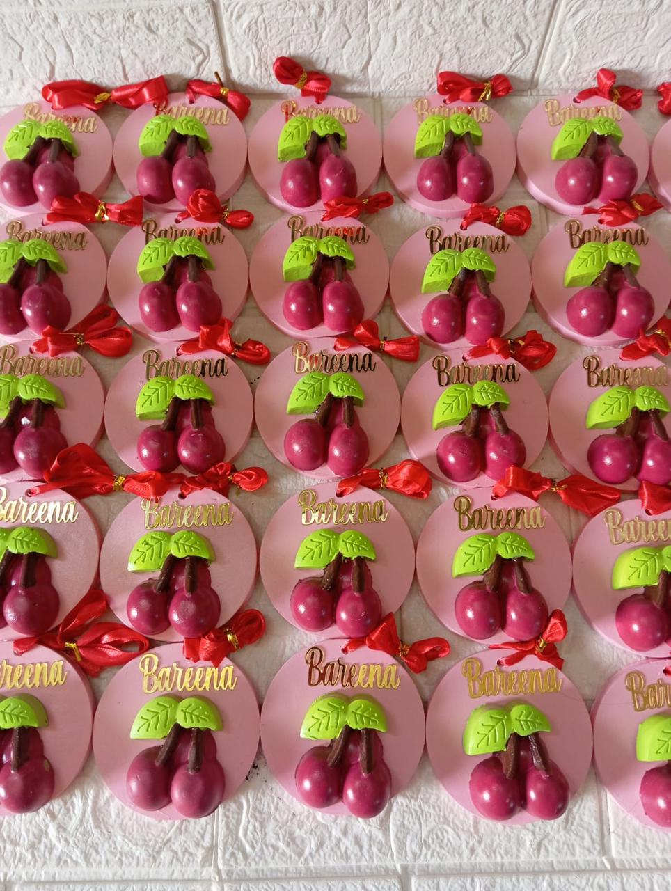 Cherry Theme Stone(10 Pcs)
