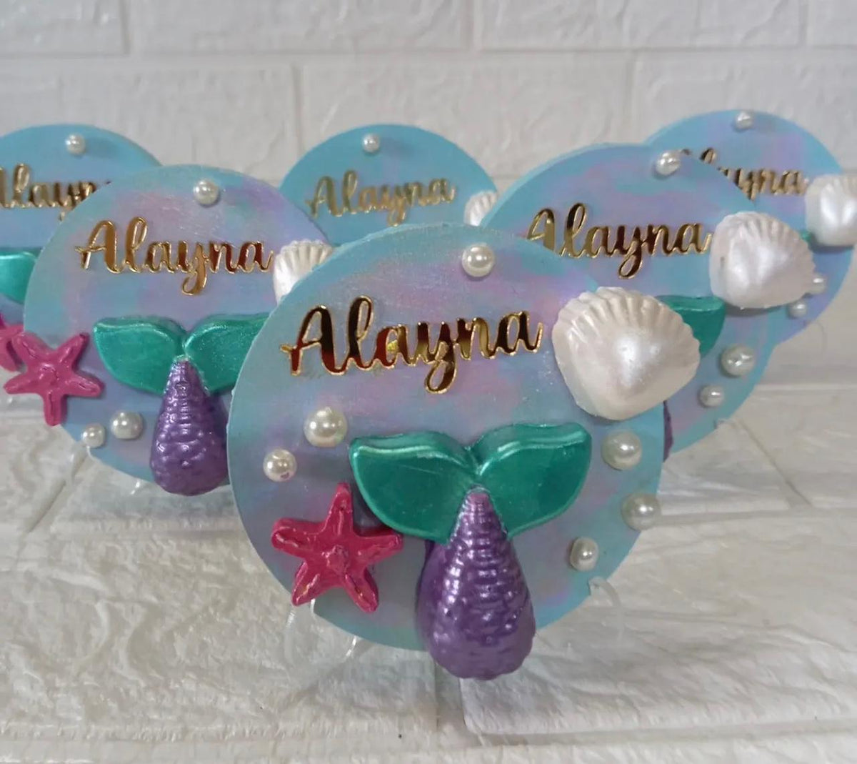 Mermaid Theme Stone(10 Pcs)