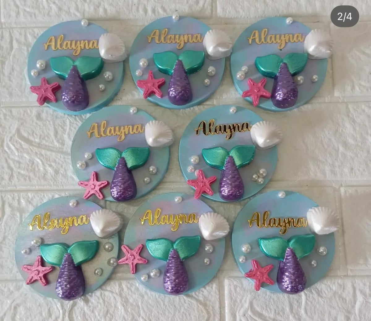 Mermaid Theme Stone(10 Pcs)