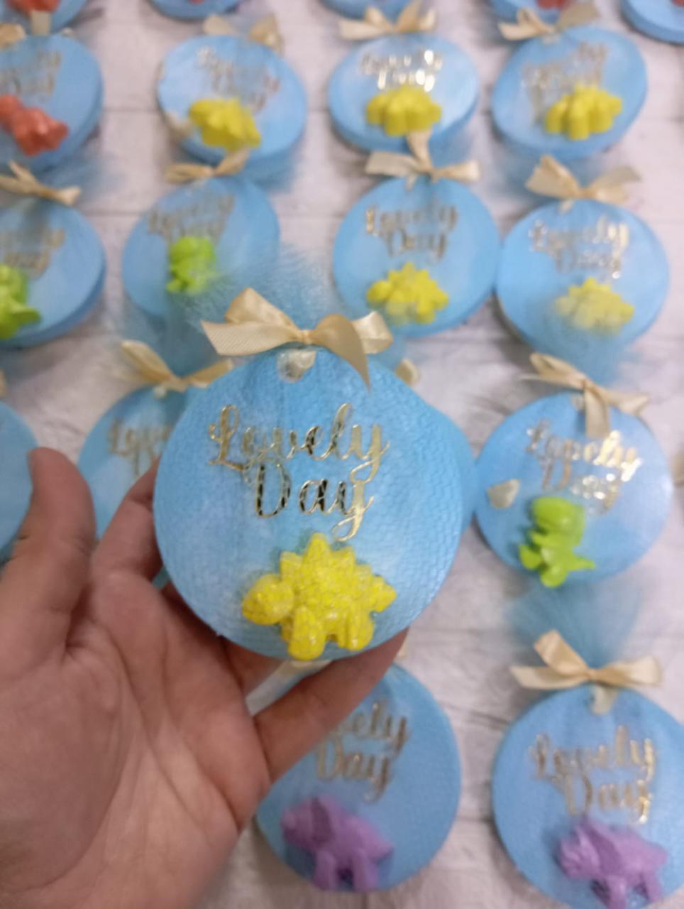 Dinosaur Theme Stone(10 Pcs)